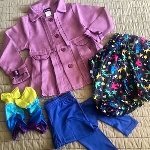 Harry Potter Wizarding World Girls Jacket/Skirt/Leggings Set